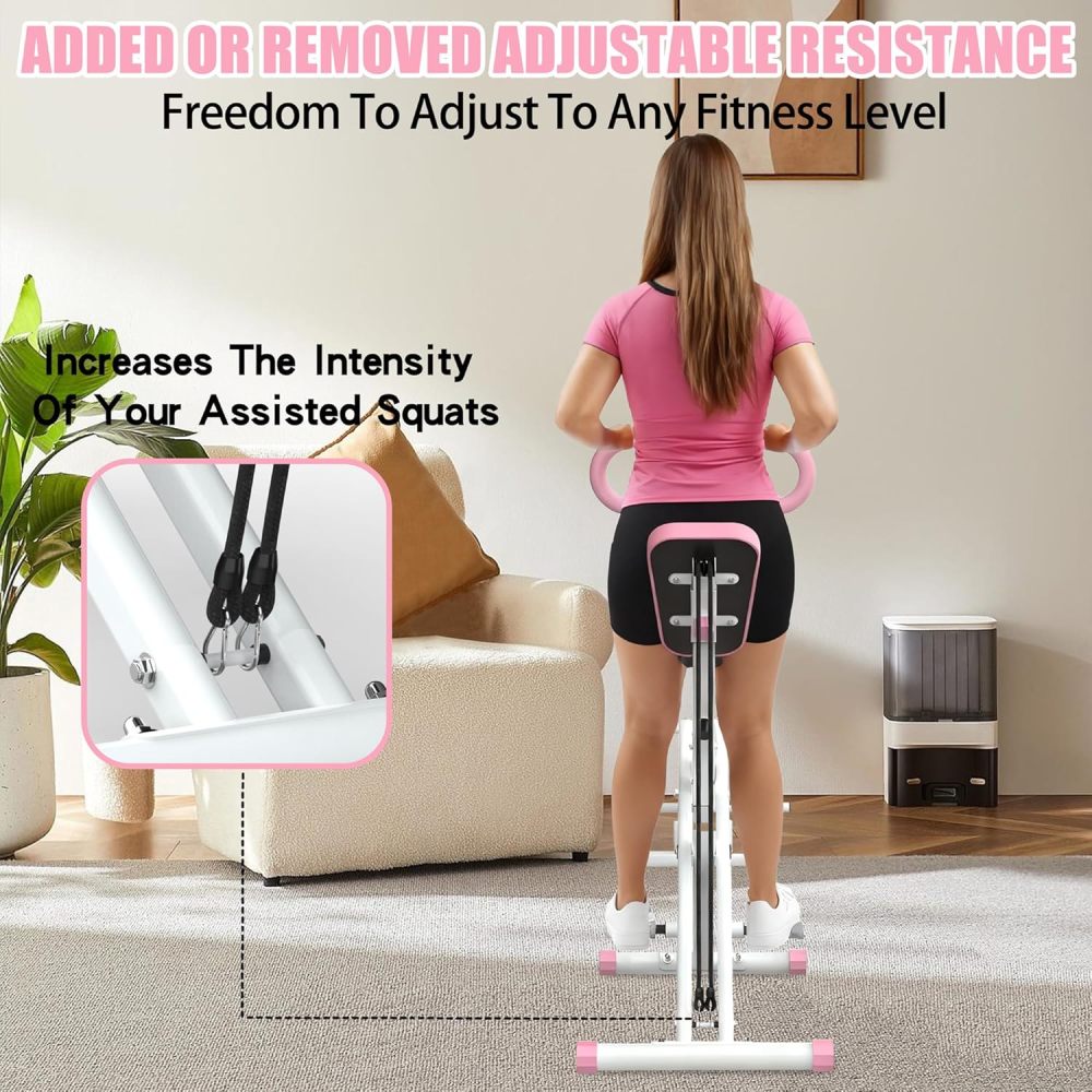 Home Gym Hip Thrust Machine - Складной тренажер для приседаний Ye Foldable
