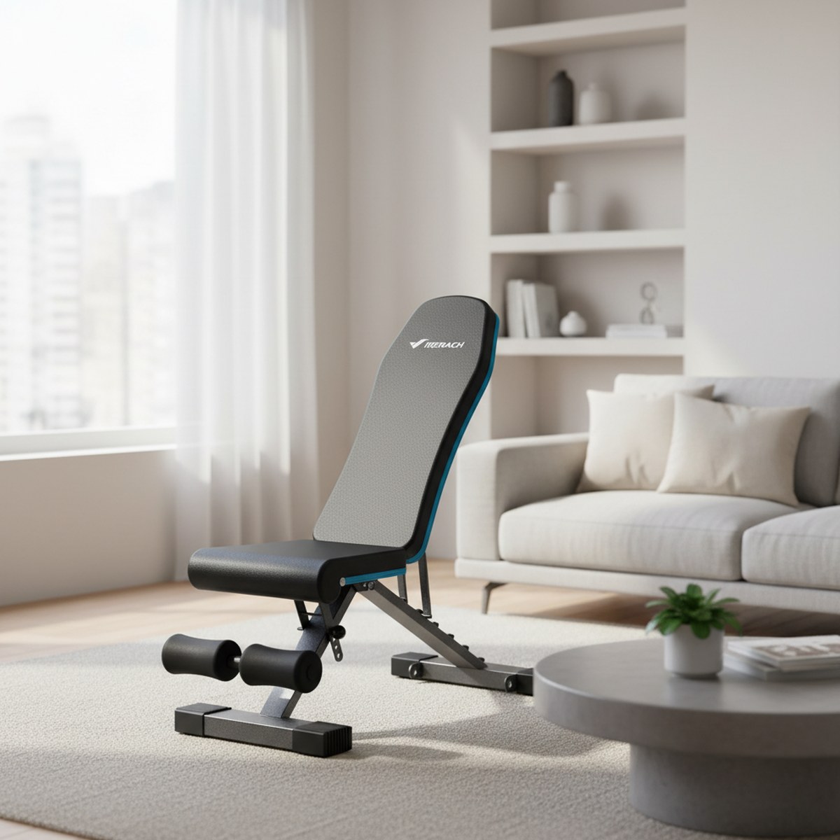 Home Gym Weight Bench - Регулируемая складная скамья для силовых тренировок,
