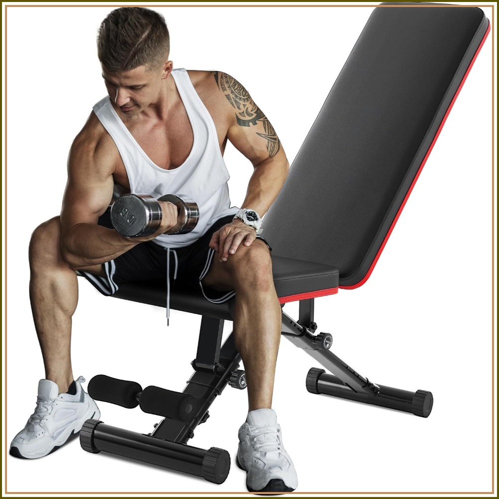 Home Gym Weight Bench - Регулируемая скамья для силовых тренировок всего