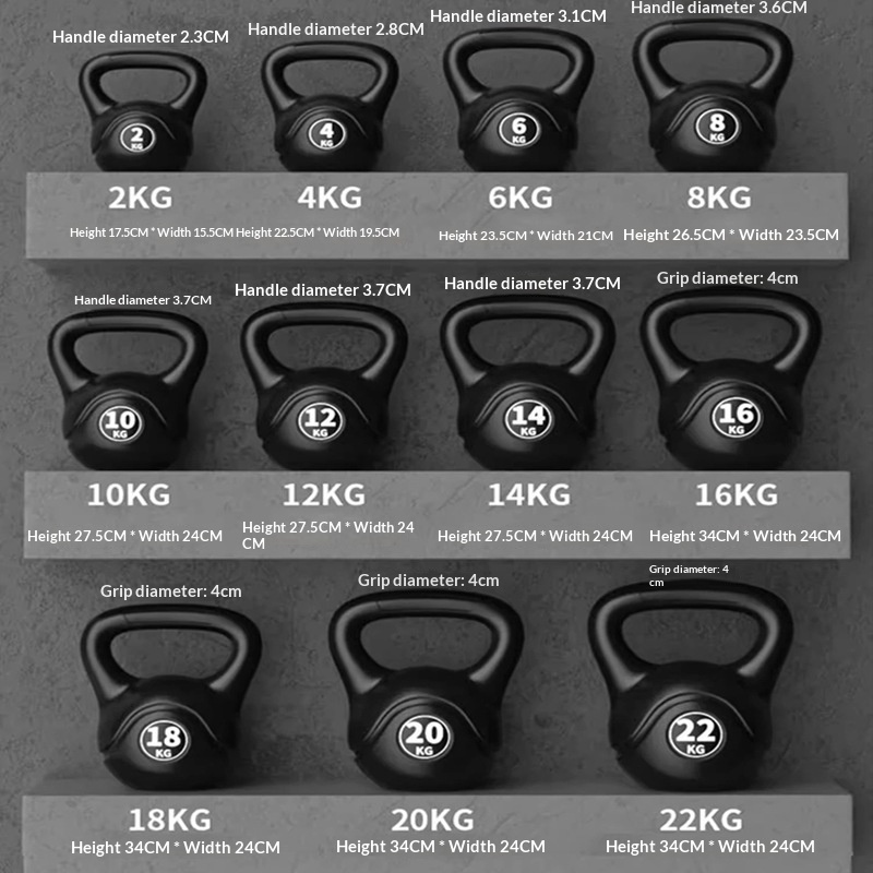 Home Gym Weight Bench - 2026 Фитнес-гантель-гиря 8 кг с регулируемым