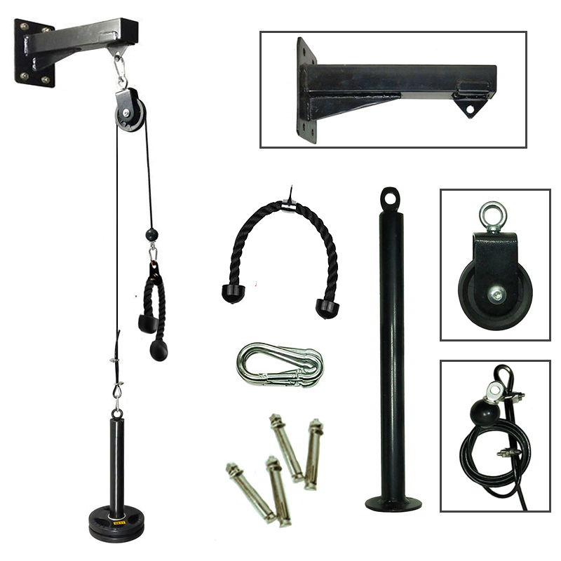 Тренажерный зал настенный фитн – обзор и цена Pulley Home Gym