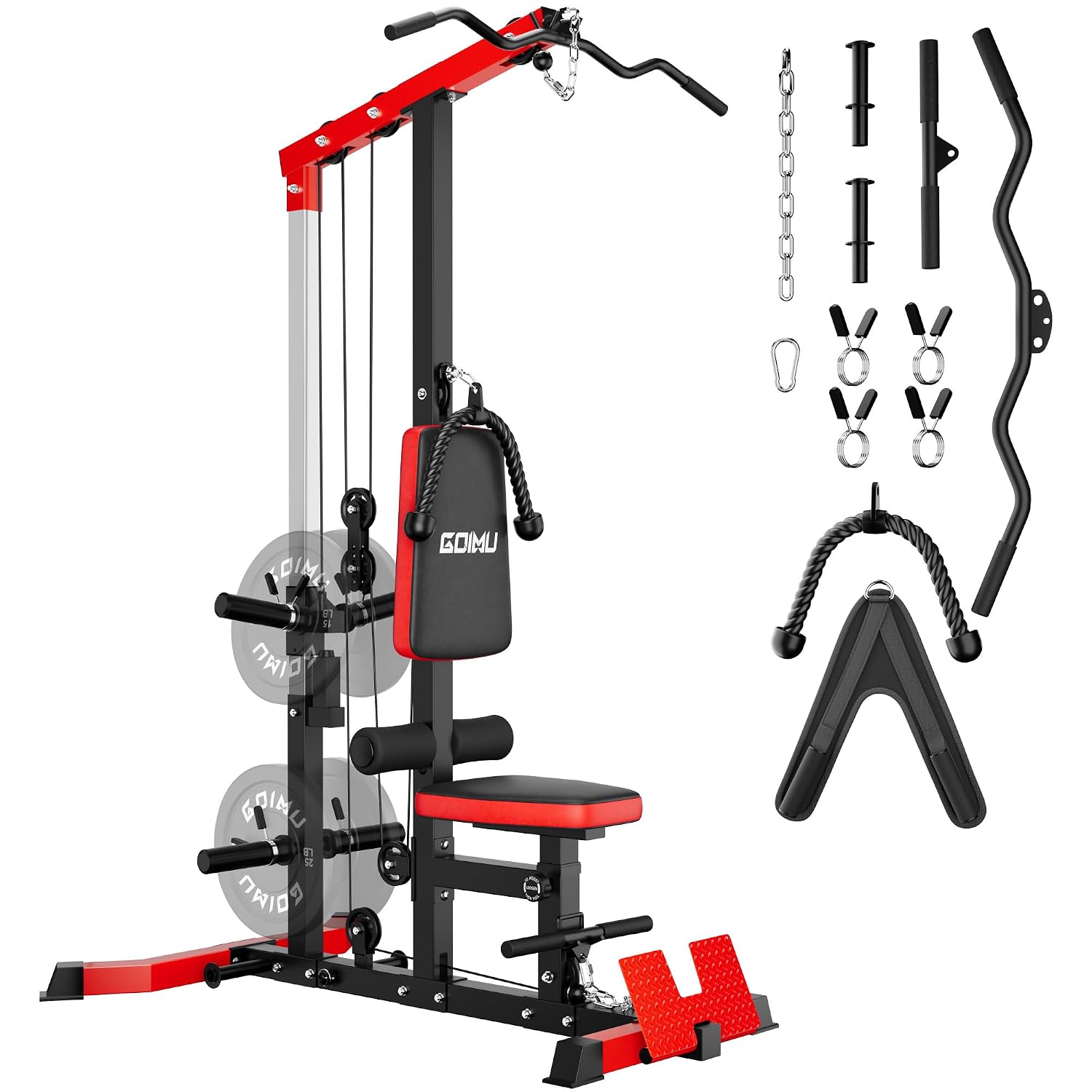 Тренажер для тяги и гребли (LA – обзор и цена Pulley Home Gym