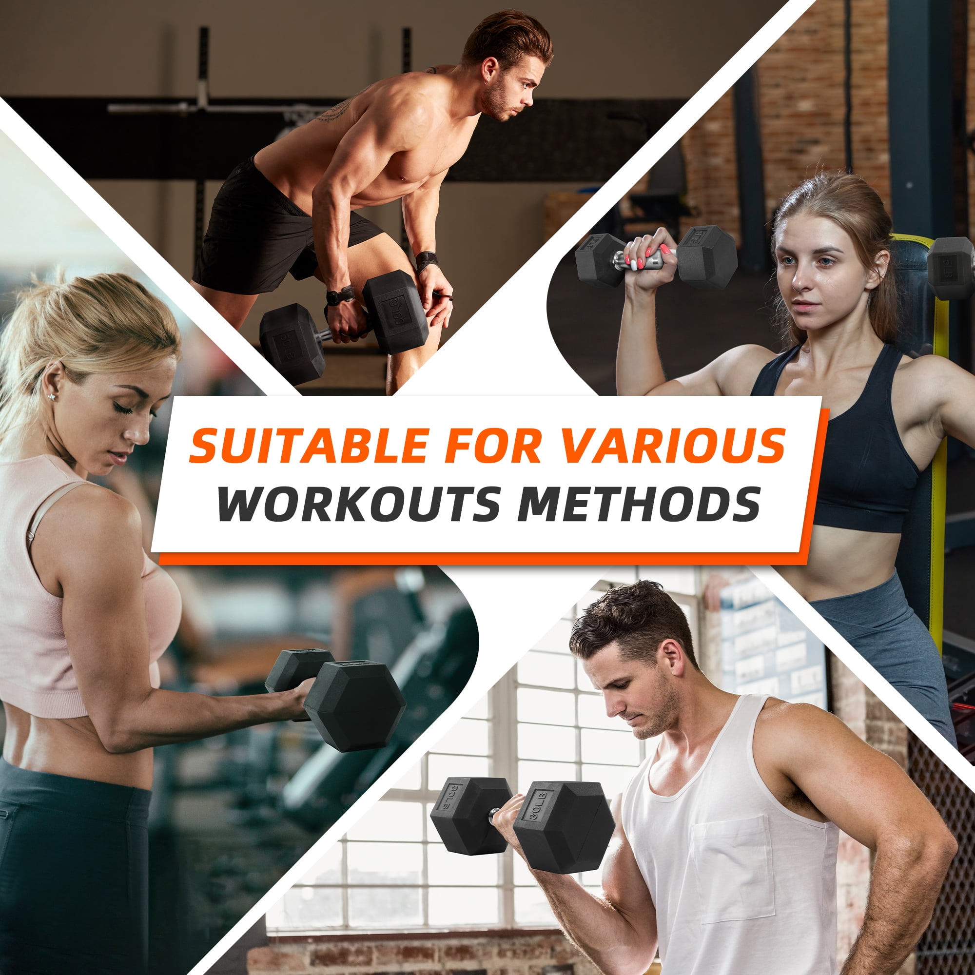 Гантель с резиновым покрытием, – обзор и цена Home Gym System