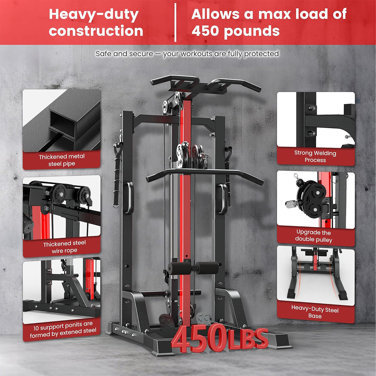 Тренажер для домашнего спортза – обзор и цена Home Gym Leg Machine