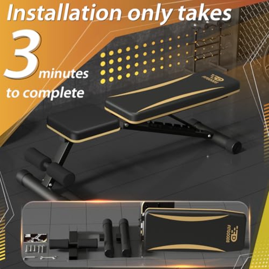 Регулируемая скамья для жима д – обзор и цена Home Gym Weight Bench