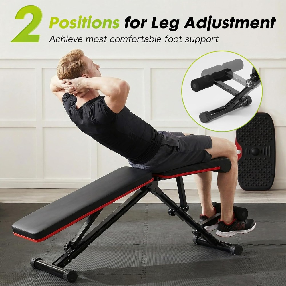 Регулируемая скамья для силовы – обзор и цена Home Gym Weight Bench