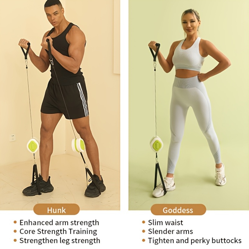 Портативный выдвижной тренажер – обзор и цена Home Gym System