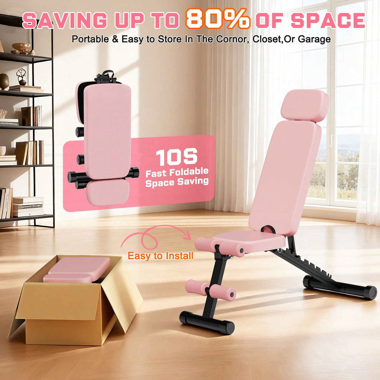 Регулируемая скамья для тренир – обзор и цена Home Gym Weight Bench