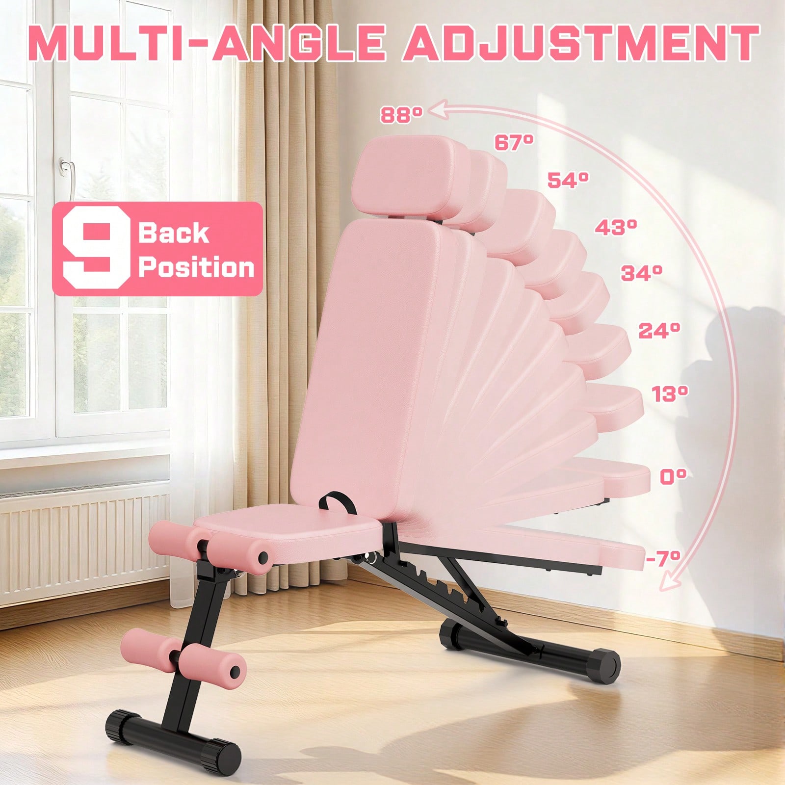 Регулируемая скамья для тренир – обзор и цена Home Gym Weight Bench