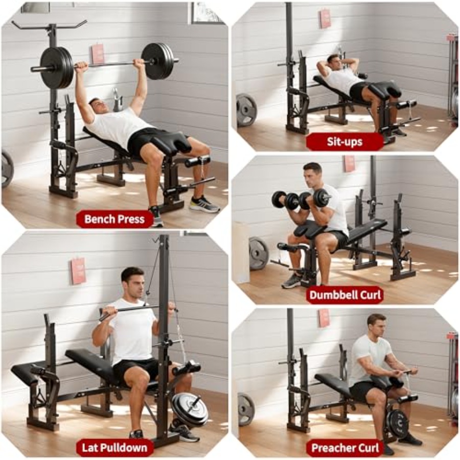 Многофункциональный набор для  – обзор и цена Home Gym Weight Bench