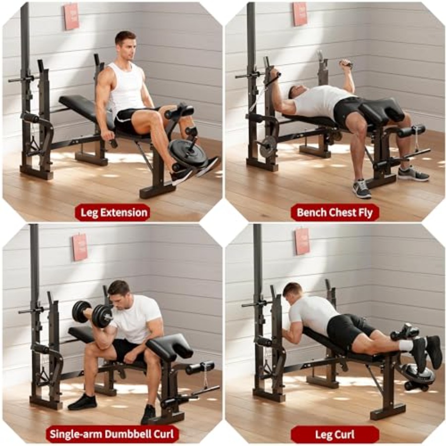 Многофункциональный набор для  – обзор и цена Home Gym Weight Bench